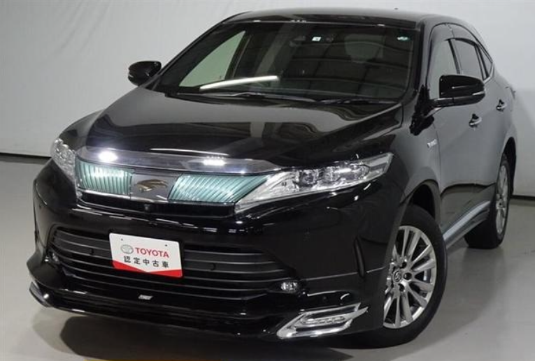 Toyota Harrier 2017 Black Progress Metal