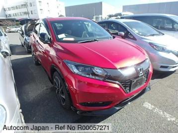 2017 RS Honda Vezel Red Hybrid Recondition Japanese Used Cars